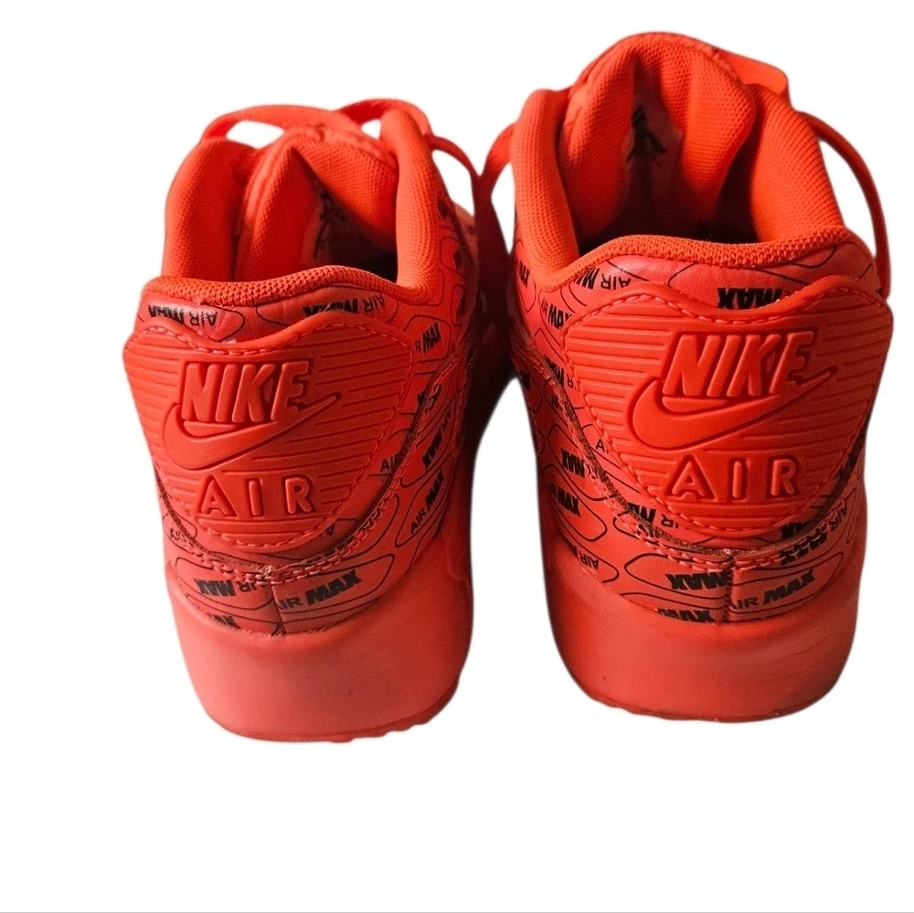 Nike Air Max 90 SE GS 'All Over Logo' 859560-600 Youth 6Y